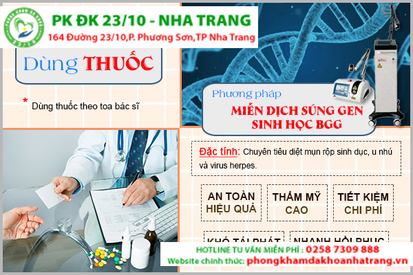 Biện pháp hỗ trợ hỗ trợ điều trị bệnh mụn rộp sinh dục ở nữ hiệu quả tối ưu