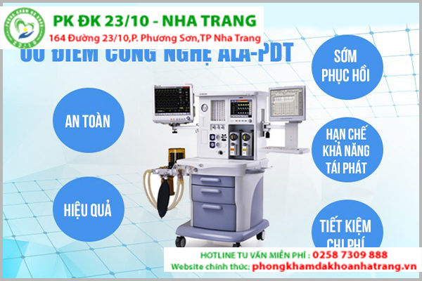  Ứng dụng công nghệ phương pháp ALA-PDT vào hỗ trợ chữa bệnh sùi mào gà