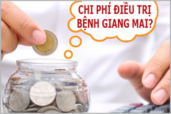 CHI PHÍ CHỮA GIANG MAI HẾT BAO NHIÊU TIỀN?