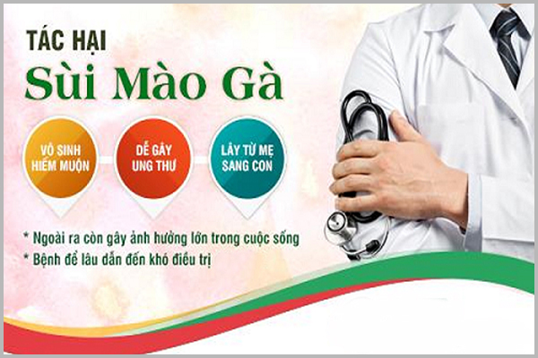 NGUY HIỂM KHÔN LƯỜNG KHI BỆNH SÙI MÀO GÀ TÁI PHÁT